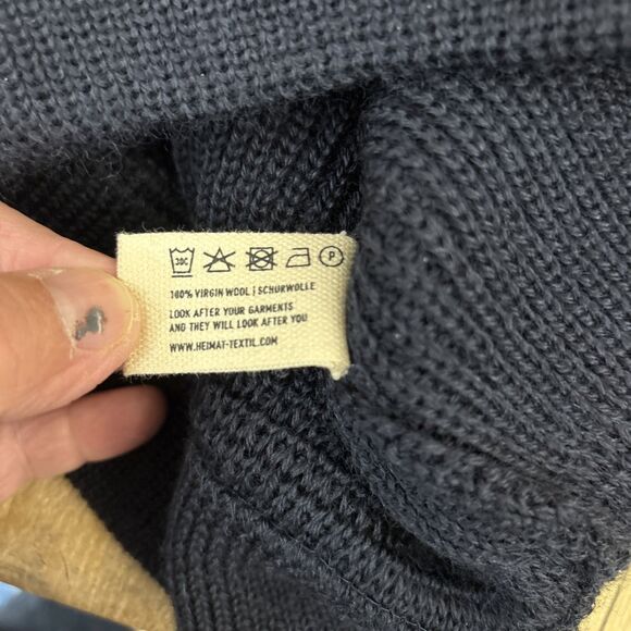 Heimat Textil Sweater Mini Rolkragon Turtleneck Oullover NEW NWT Mens Medium - Picture 8 of 9